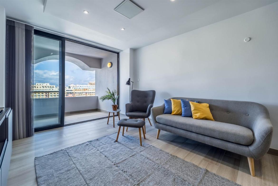 Deluxe Seaview Apartment Saint Julian's Екстер'єр фото